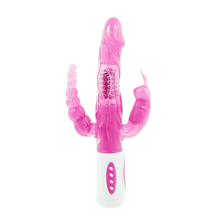 BAILE - PRETTY BUNNY TRIPLO VIBRADOR ROTADOR - Toys "n" Us