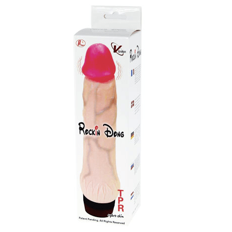 BAILE - ROCKIN DONG PÊNIS CYBER SKIN II - Toys "n" Us