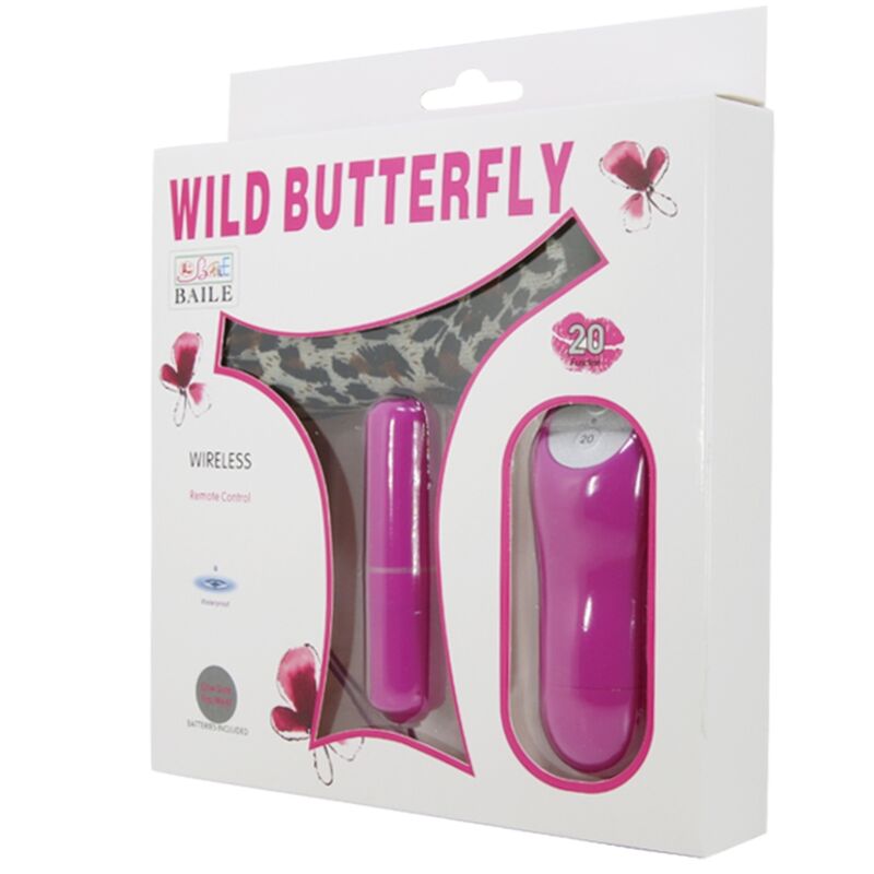 BAILE - THONG WITH VIBRATING BULLET AND CONTROL PURPLE - Toys "n" Us