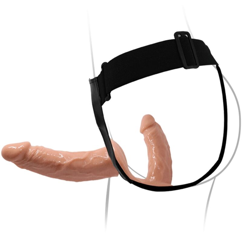 BAILE - ULTRA APAIXONADO DILDOS DUPLOS COM ARNÊS - Toys "n" Us