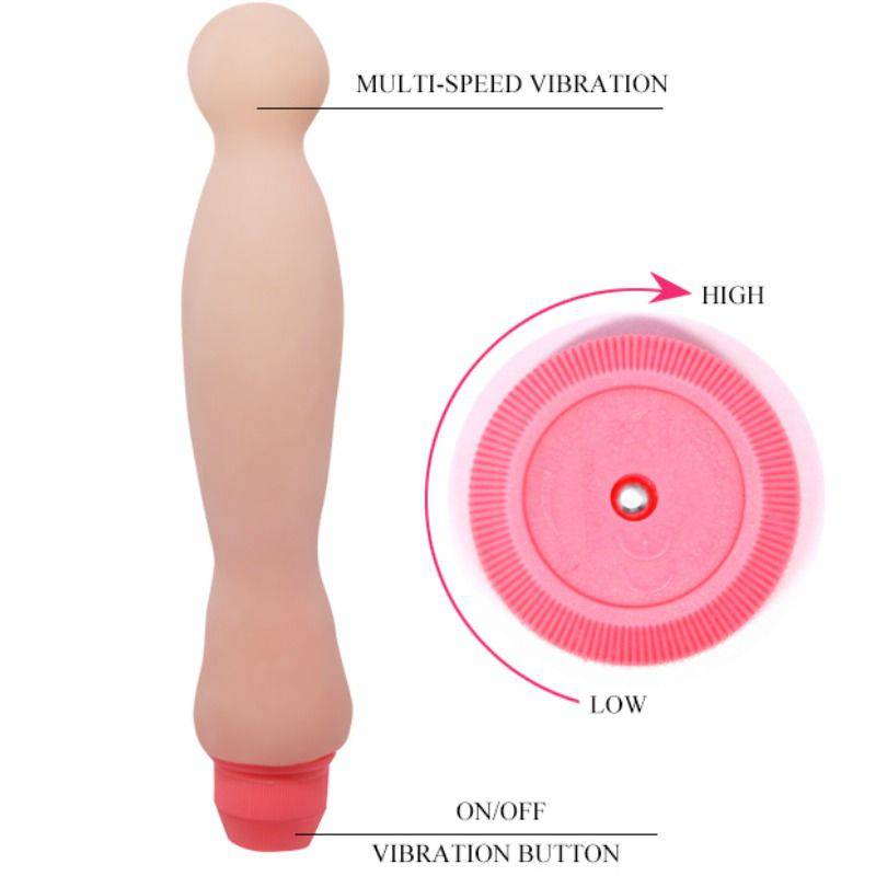 BAILE - VIBRADOR DE COLUNA SENSUAL FLEXI VIBE 22 CM - Toys "n" Us