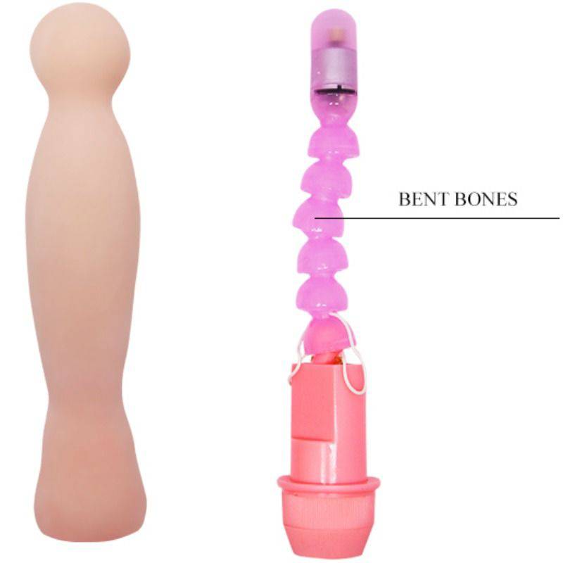 BAILE - VIBRADOR DE COLUNA SENSUAL FLEXI VIBE 22 CM - Toys "n" Us