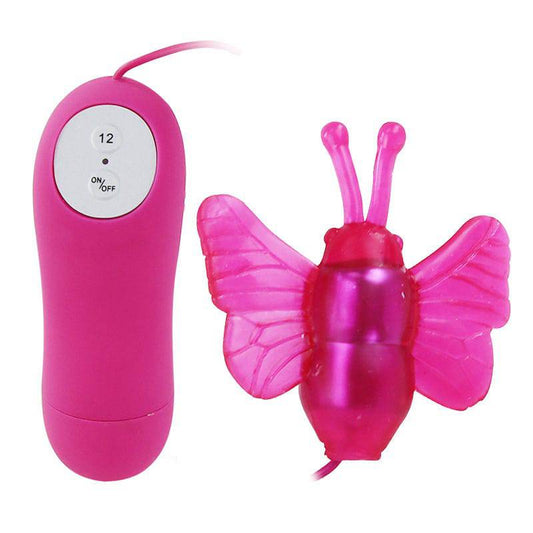 BAILE - VIBRADOR ESTIMULADOR DE BORBOLETA SECRETO PRETTY LOVE 12V - Toys "n" Us