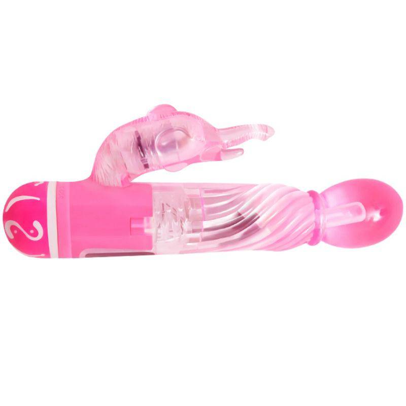 BAILE - VIBRADOR MULTIVELOCIDADE COM ESTIMULADOR ROSA - Toys "n" Us