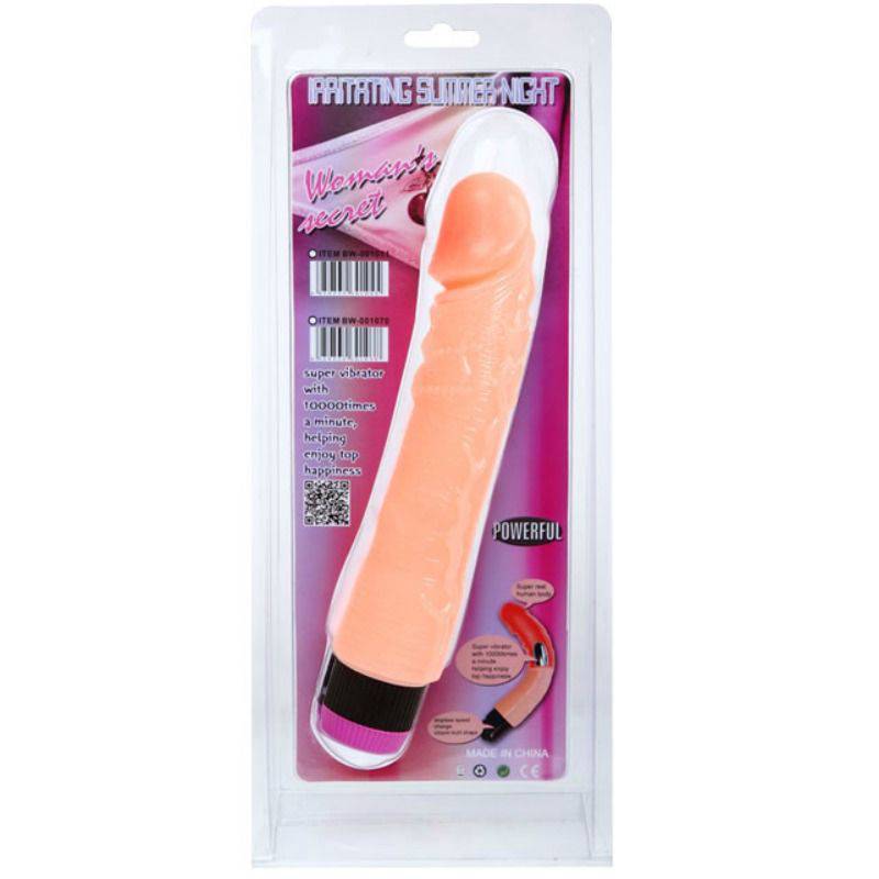 BAILE - VIBRADOR REALISTA FLEXÍVEL NATURAL 24 CM - Toys "n" Us