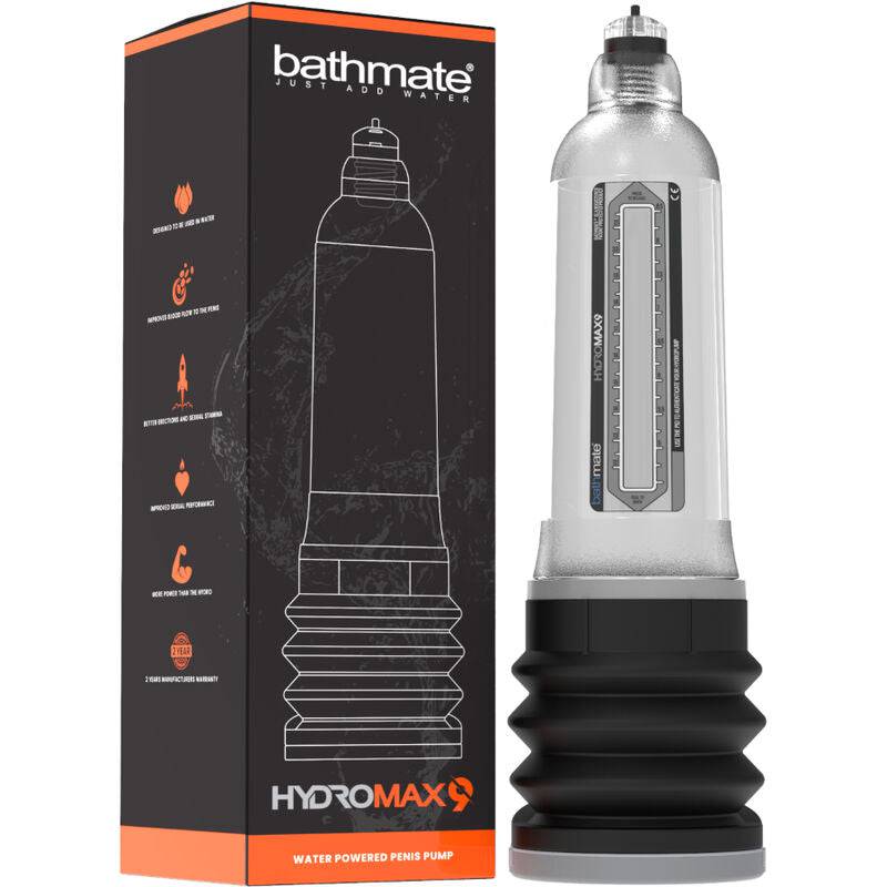 BATHMATE - HYDROMAX 9 BOMBA DE AUMENTO DO PÉNIS TRANSPARENTE - Toys "n" Us