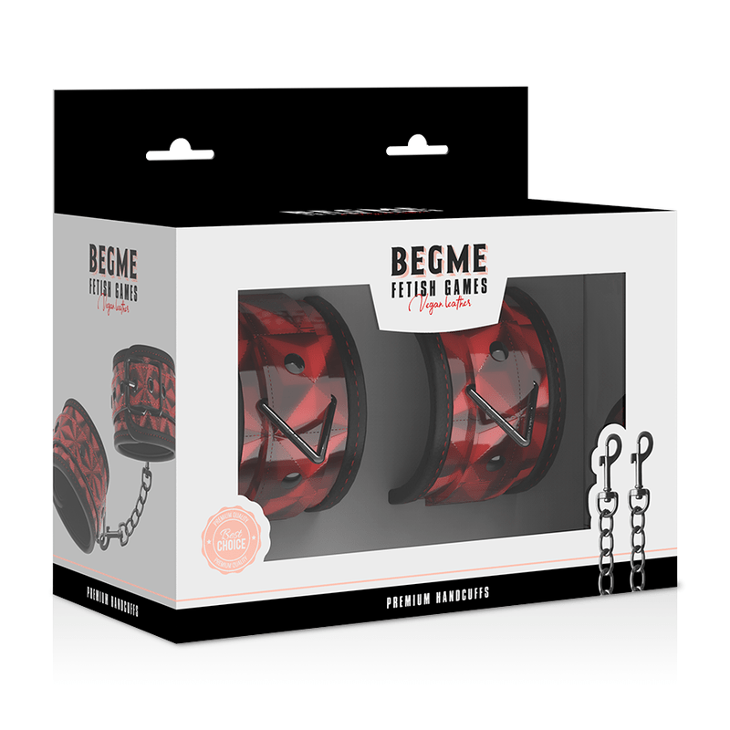 BEGME - ALGEMAS PREMIUM RED EDITION COM FORRO DE NEOPRENE - Toys "n" Us