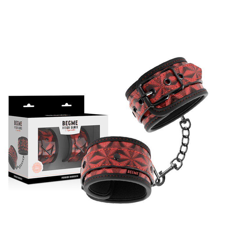 BEGME - ALGEMAS PREMIUM RED EDITION COM FORRO DE NEOPRENE - Toys "n" Us