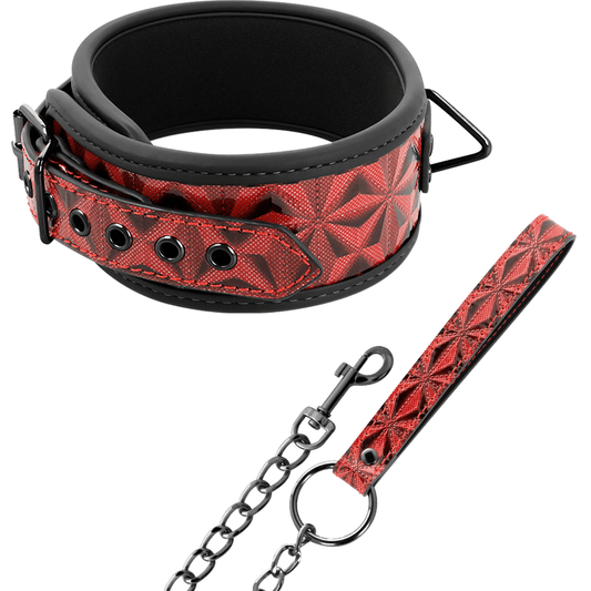 BEGME - COLAR DE COURO VEGANO PREMIUM RED EDITION COM FORRO DE NEOPRENE - Toys "n" Us