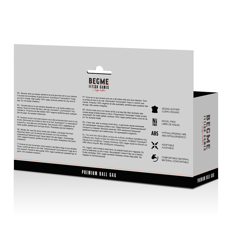 BEGME - RED EDITION VEGAN LEATHER JAW - Toys "n" Us