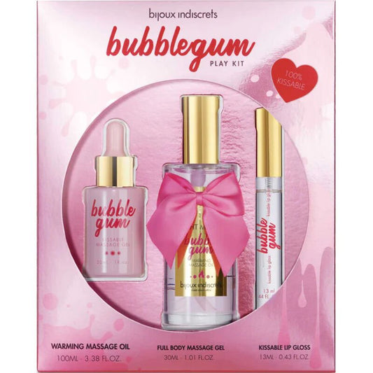 BIJOUX - INDISCRETS BUBBLEGUM PLAY KIT WITH OIL GEL & LIP GLOSS - Toys "n" Us