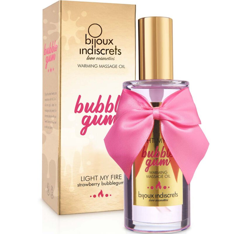 BIJOUX - INDISCRETS LIGHT MY FIRE MASSAGE OIL HEAT EFFECT GUM FLAVOR - Toys "n" Us