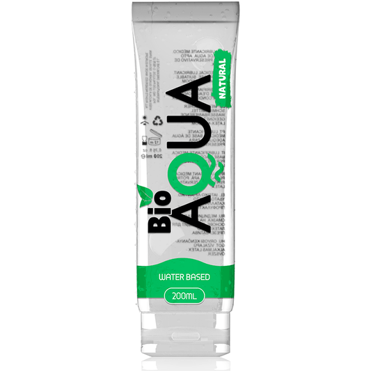 BIOAQUA - LUBRIFICANTE INGREDIENTES NATURAIS À BASE DE ÁGUA 200 ML - Toys "n" Us