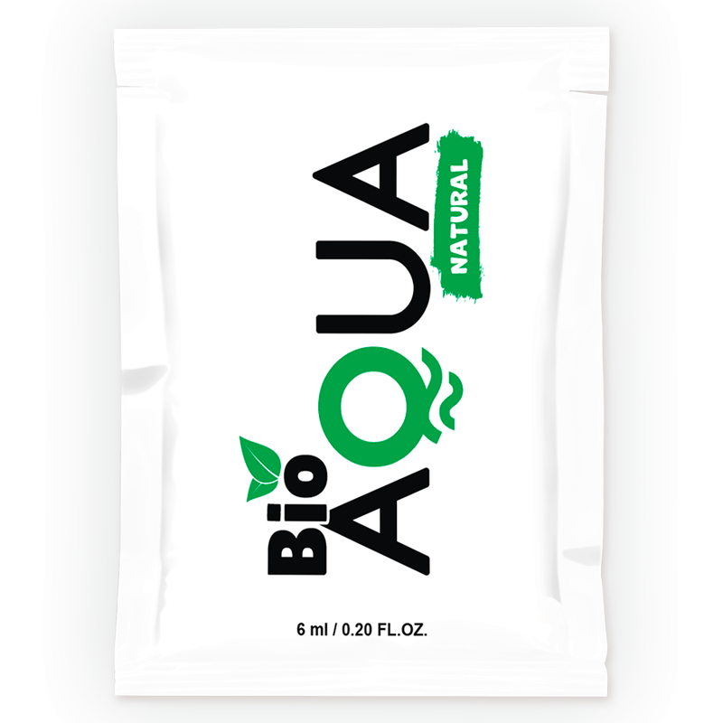 BIOAQUA - WATERBASED LUBRICANT NATURAL INGREDIENTS 6 ML - Toys "n" Us