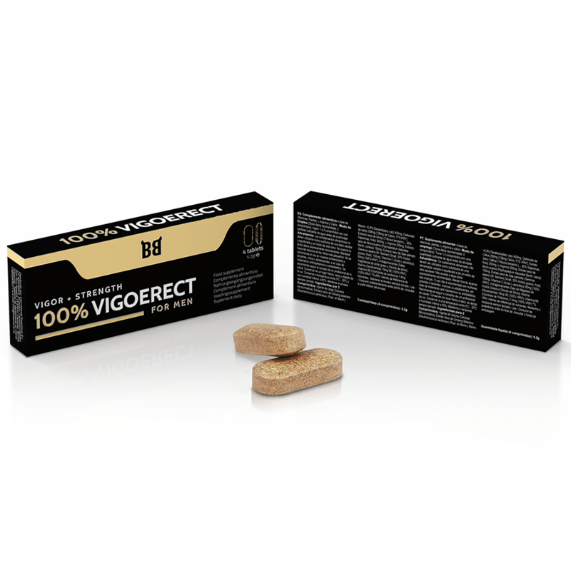 BLACK BULL - 100% VIGOERECT VIGOR + FORÇA PARA HOMENS 4 COMPRIMIDOS - Toys "n" Us