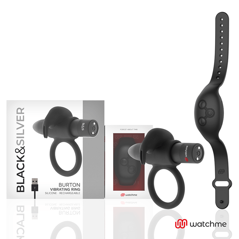 BLACK&SILVER - BURTON REMOTE CONTROL COCKRING WATCHME - Toys "n" Us