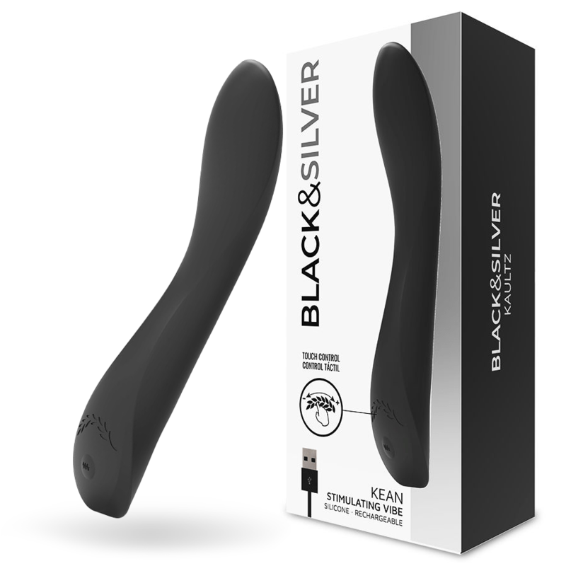 BLACK&SILVER - CONTROLE DE TOQUE DO VIBRADOR KEAN - Toys "n" Us