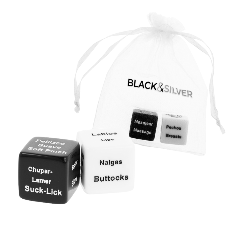 BLACK&SILVER - DADOS PARA CASAIS ES/EN - Toys "n" Us
