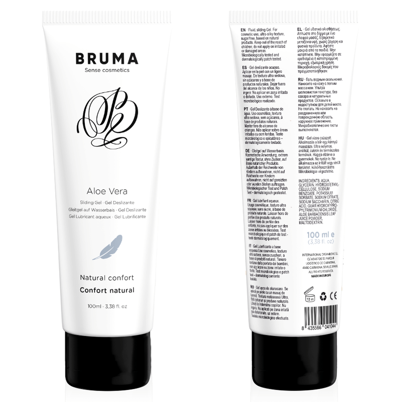 BRUMA - GEL DESLIZANTE DE ALOE VERA NATURAL CONFORT 100 ML - Toys "n" Us