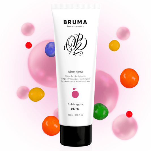 BRUMA - GEL DESLIZANTE DE ALOE VERA SABOR BUBBLEGUM 100 ML - Toys "n" Us