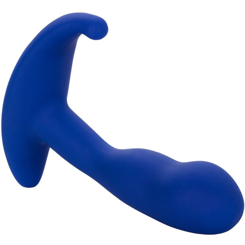 CALEXOTICS - ADMIRAL ESTIMULADOR ANAL CURVO E VIBRADOR AZUL - Toys "n" Us
