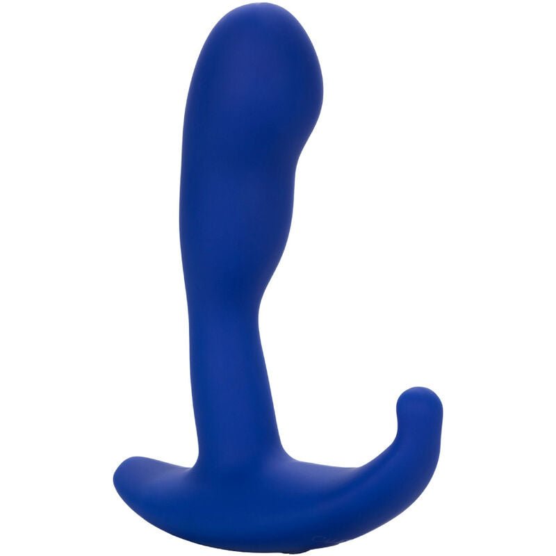 CALEXOTICS - ADMIRAL ESTIMULADOR ANAL CURVO E VIBRADOR AZUL - Toys "n" Us