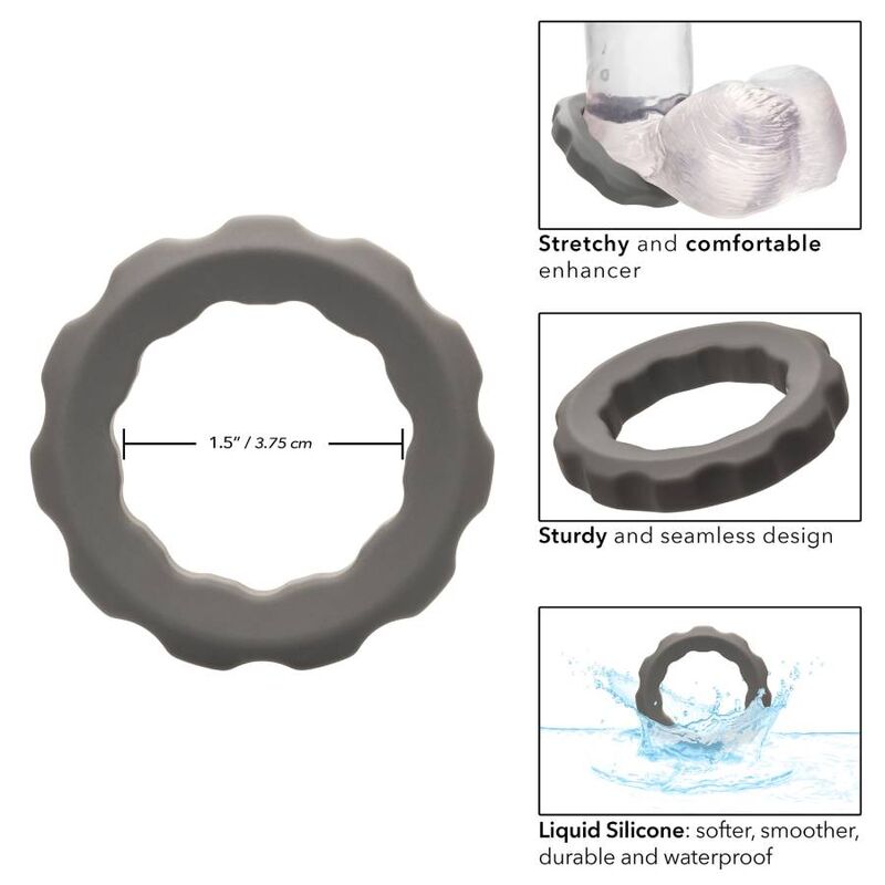 CALEXOTICS - ALPHA ERECT RING GREY - Toys "n" Us
