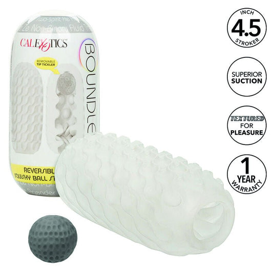 CALEXOTICS - BOUNDLESS REVERSÍVEL SQUISHY BALL STROKE AMARELO - Toys "n" Us