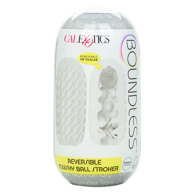 CALEXOTICS - BOUNDLESS REVERSÍVEL SQUISHY BALL STROKE AMARELO - Toys "n" Us