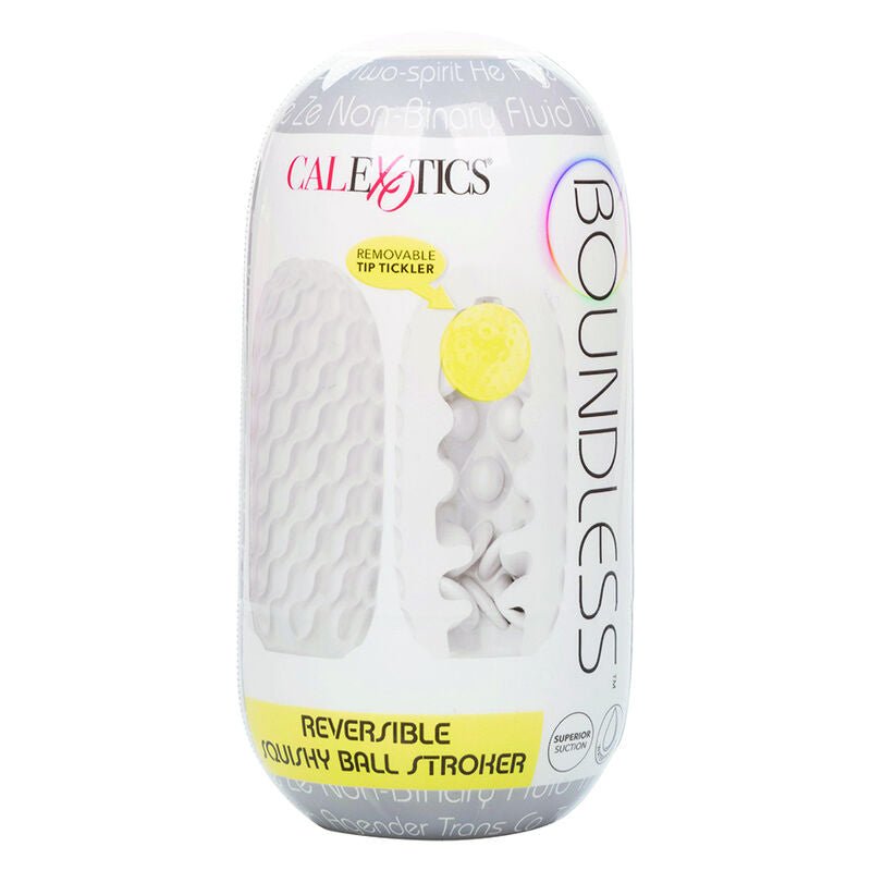 CALEXOTICS - BOUNDLESS REVERSÍVEL SQUISHY BALL STROKE CINZA - Toys "n" Us