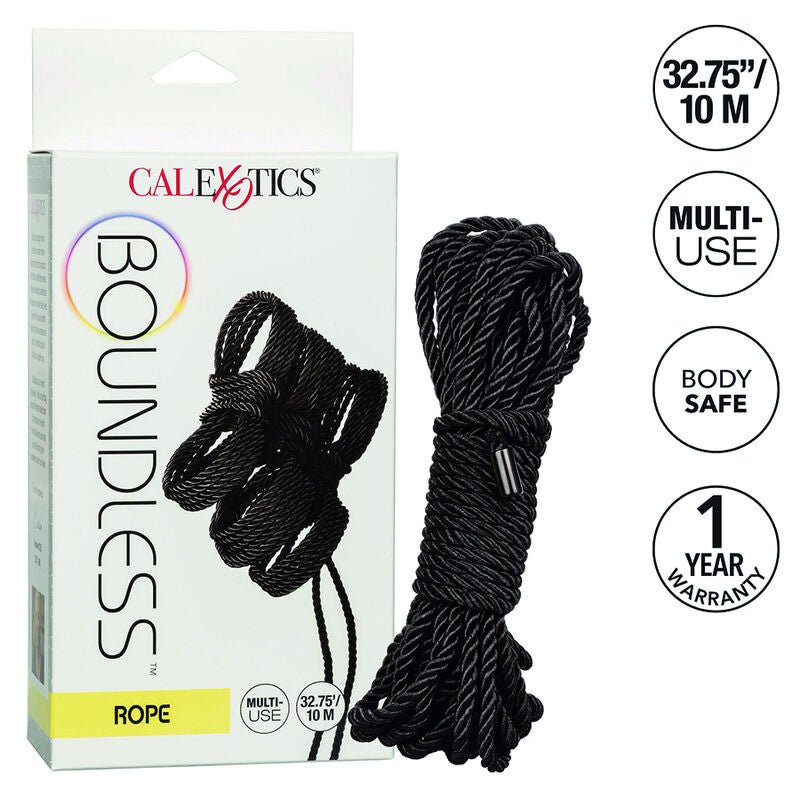 CALEXOTICS - BOUNDLESS ROPE 10M BLACK - Toys "n" Us
