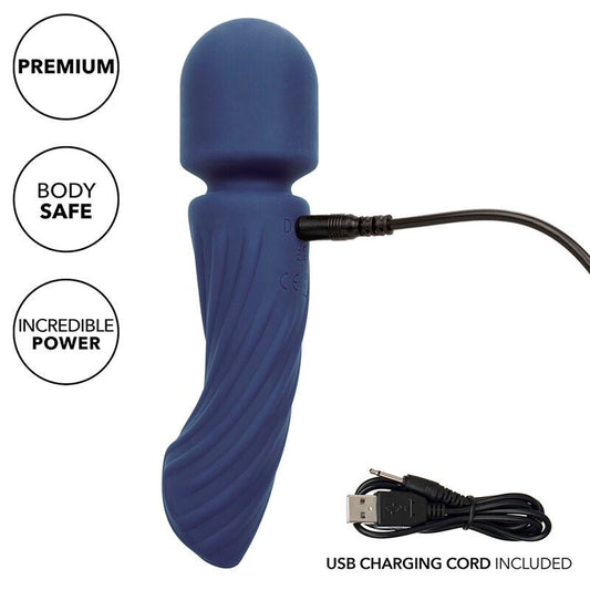 CALEXOTICS - CHARISMA ALLURE MASSAGER DUAL MOTORS 12 FUNCTIONS 17.25 CM X 4.5 CM PURPLE - Toys "n" Us