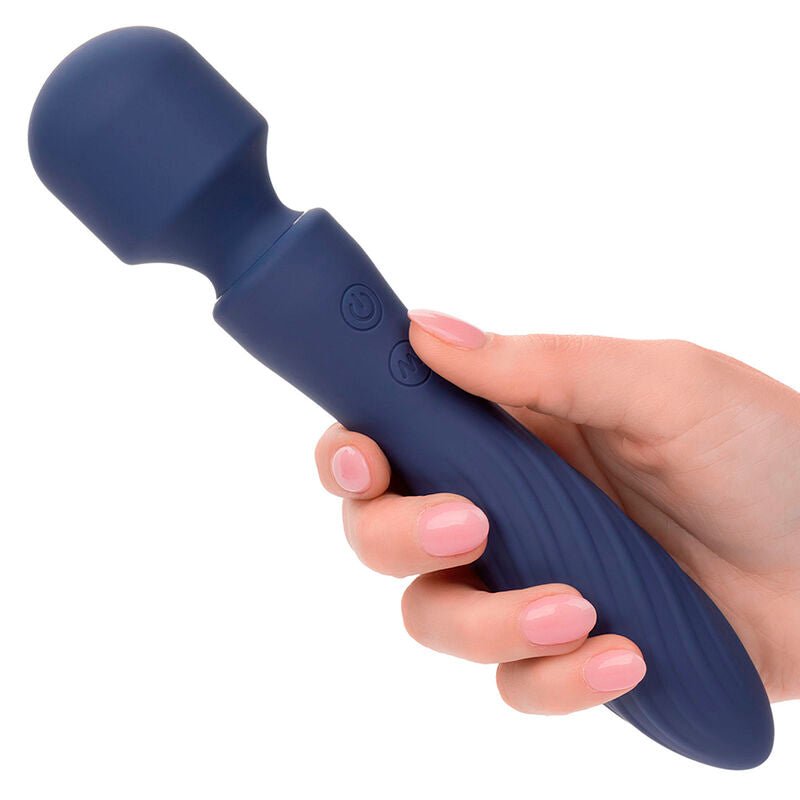 CALEXOTICS - CHARISMA MYSTIQUE MASSAGER DUAL MOTORS 12 FUNCTIONS 20,5 CM X 4.5 CM PURPLE - Toys "n" Us