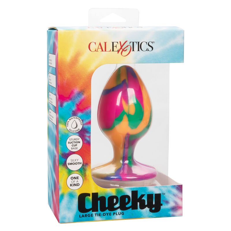 CALEXOTICS - CHEEKY LARGE TIE - DYE PLUG ANAL - Toys "n" Us