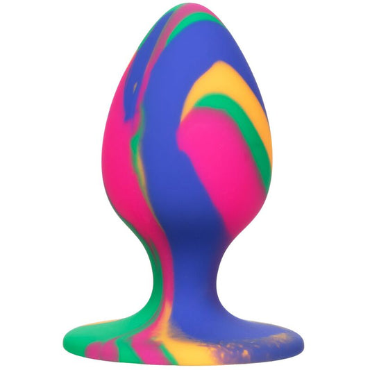 CALEXOTICS - CHEEKY MÉDIO TIE - DYE PLUG ANAL - Toys "n" Us