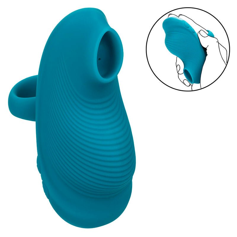CALEXOTICS - ENVY HANDHELD ROLLING BALL MASSAGER 7 VIBRATIONS BLUE - Toys "n" Us