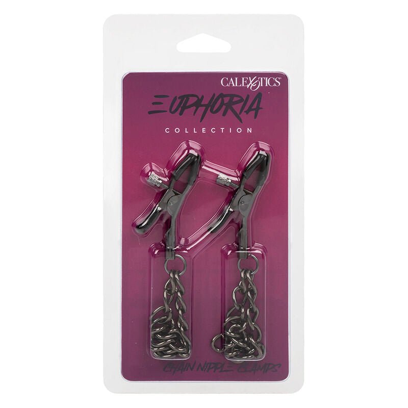 CALEXOTICS - EUPHORIA CHAIN NIPPLE CLAMPS 14.5 CM - Toys "n" Us