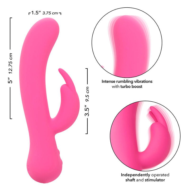 CALEXOTICS - FIRST TIME VIBRATOR RABBIT RECHARGEABLE PINK - Toys "n" Us