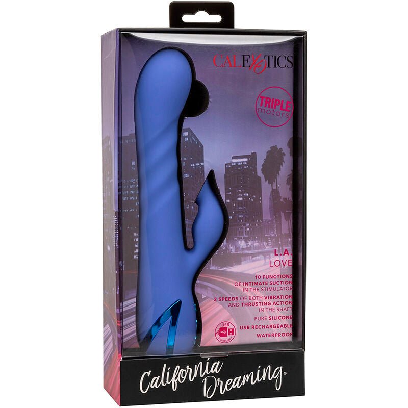 CALEXOTICS - LA LOVE VIBRADOR & SUCKER BLUE POR CALIFORNIA DREAMING - Toys "n" Us
