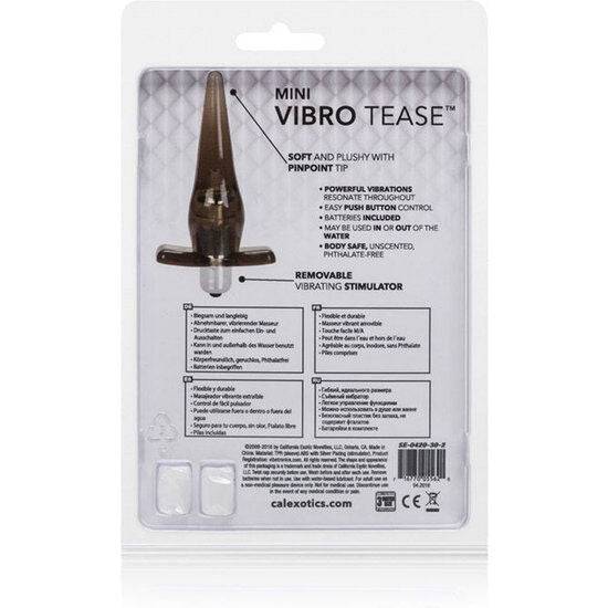 CALEXOTICS - MINI VIBRO TEASE PRETO - Toys "n" Us
