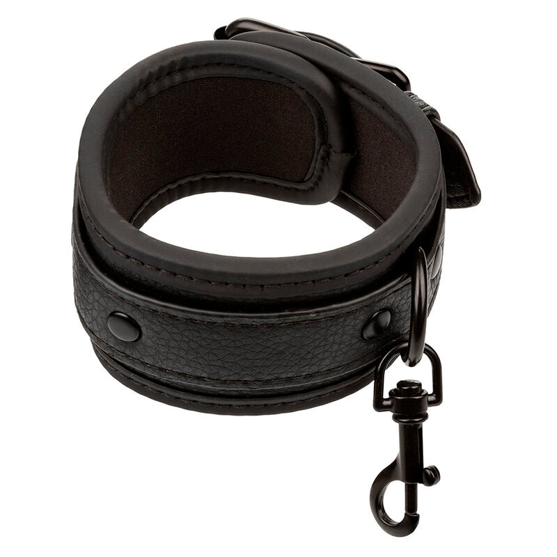 CALEXOTICS - NOCTURNAL ANKLE CUFFS LEATHER ADJUSTABLE BLACK - Toys "n" Us