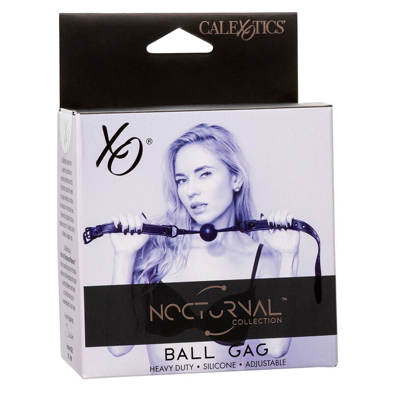 CALEXOTICS - NOCTURNAL BALL GAG SILICONE BLACK - Toys "n" Us