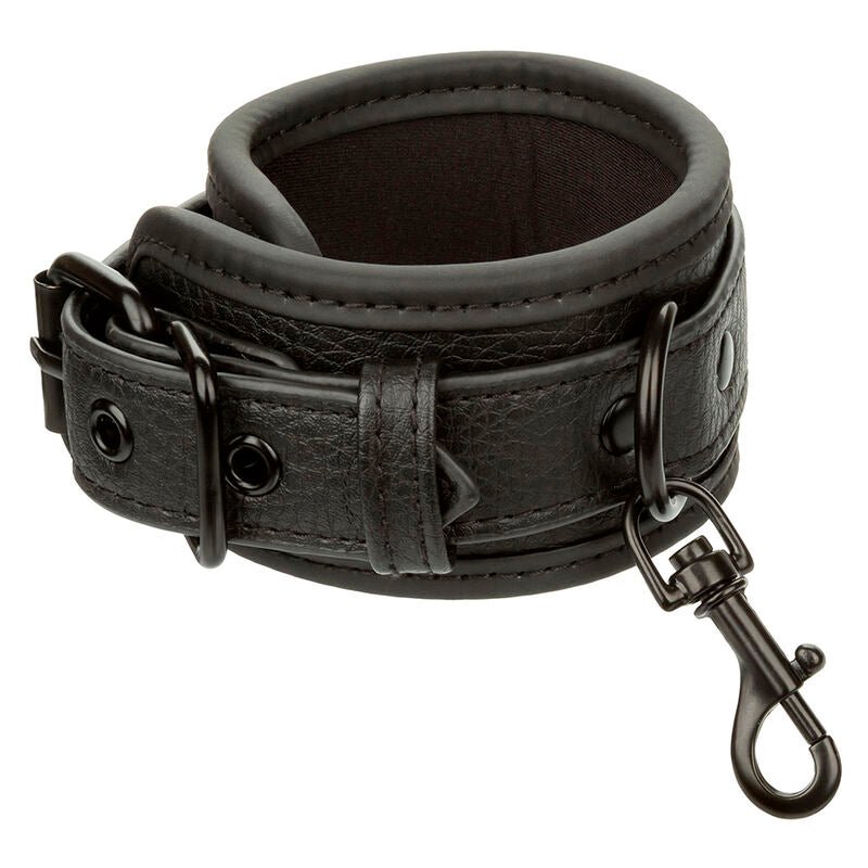 CALEXOTICS - NOCTURNAL LEATHER WRIST CUFFS ADJUSTABLE BLACK - Toys "n" Us