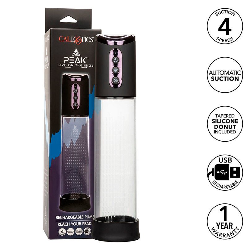 CALEXOTICS - PEAK SUCTION PUMP 4 SPEEDS BLACK - Toys "n" Us