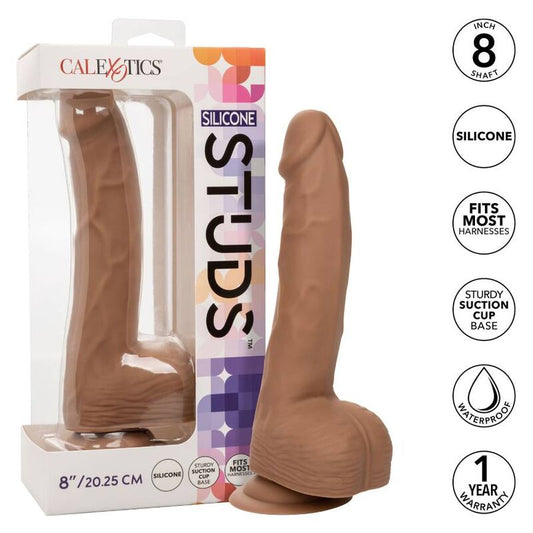CALEXOTICS - PREGOS DE SILICONE 20.32 CM CASTANHO - Toys "n" Us