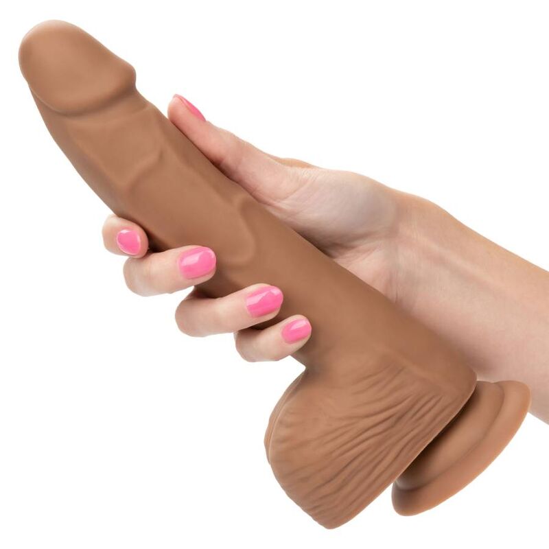 CALEXOTICS - PREGOS DE SILICONE 20.32 CM CASTANHO - Toys "n" Us