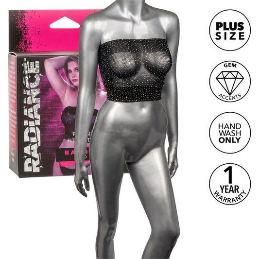 CALEXOTICS - RADIANCE BANDEAU TOP RHINE PLUS SIZE - Toys "n" Us