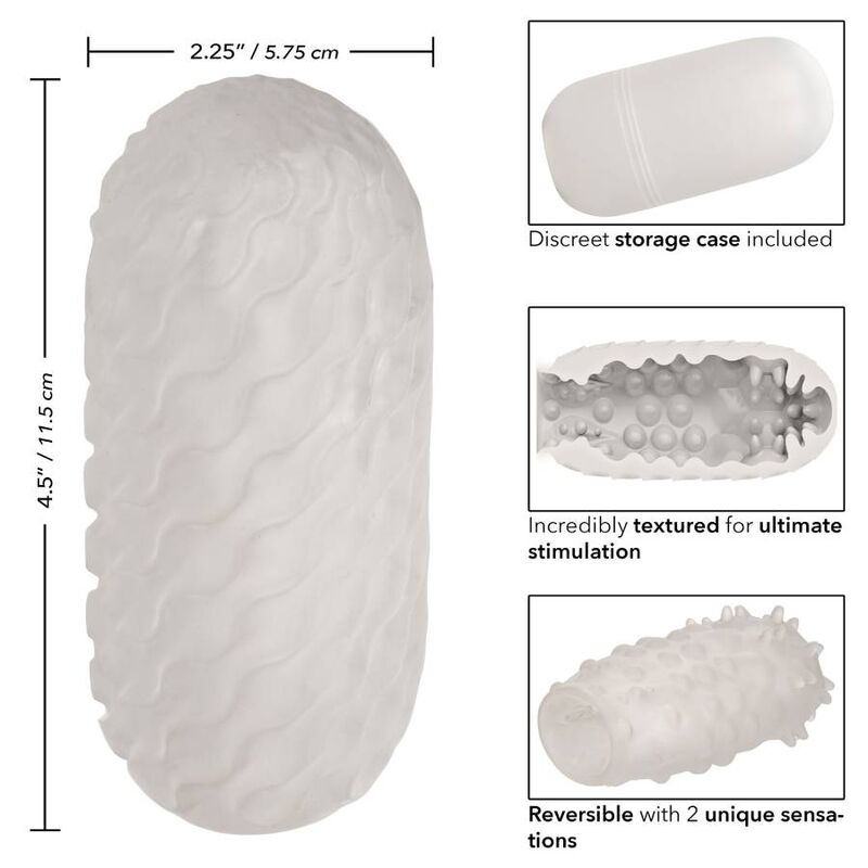 CALEXOTICS - REVERSÍVEL NUBBY STROKER - Toys "n" Us