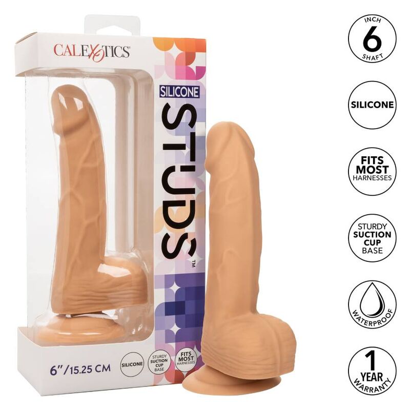 CALEXOTICS - SILICONE STUDS 15.24 CM SKIN - Toys "n" Us