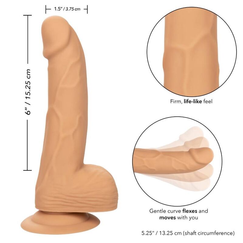 CALEXOTICS - SILICONE STUDS 15.24 CM SKIN - Toys "n" Us